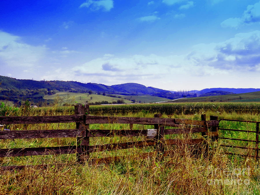 Traveling Through The Allegheny Mountains Photograph