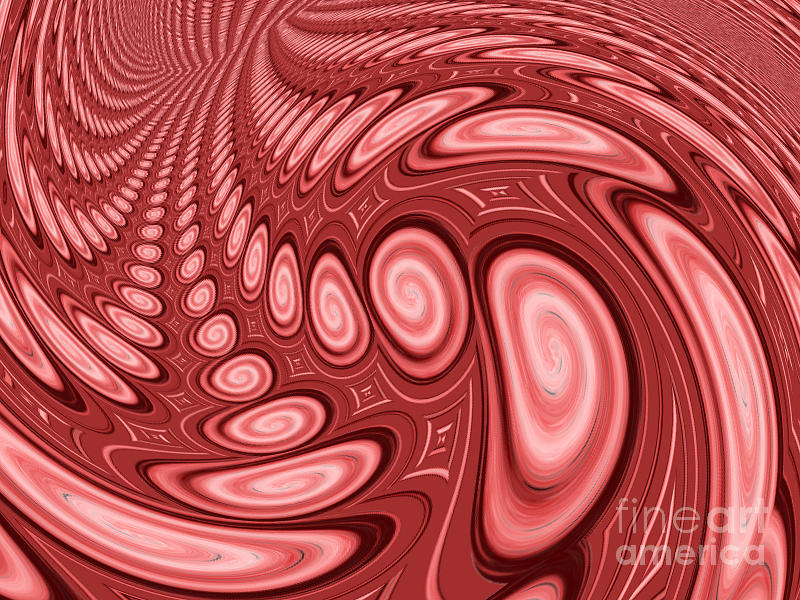 Traveling Through Time Tunnel Painting