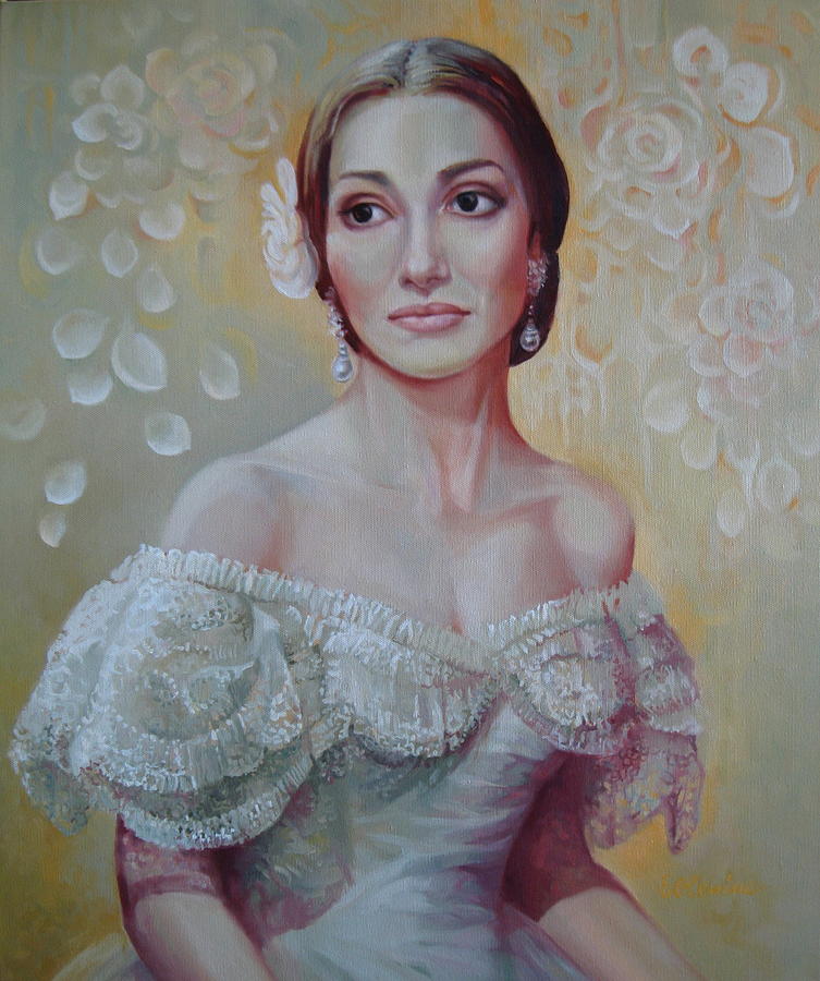 Traviata Painting by Elena Oleniuc
