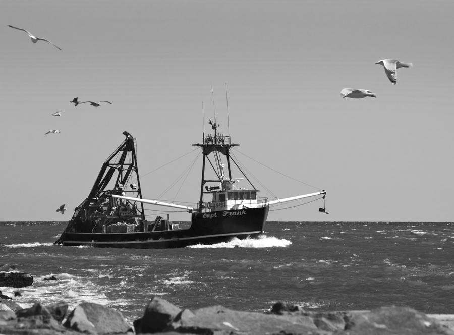 Trawler Photograph by Andy Smetzer