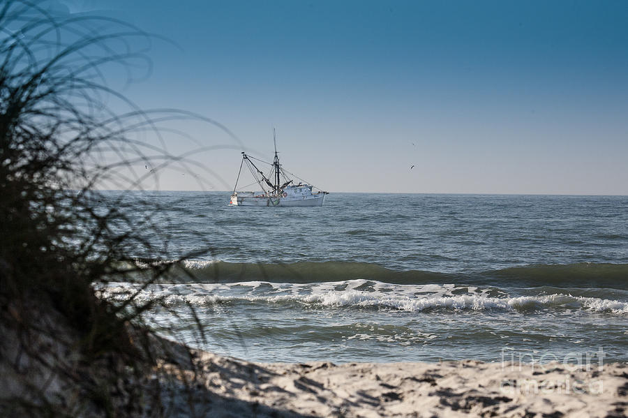 Trawler Photograph by Ronald Lutz