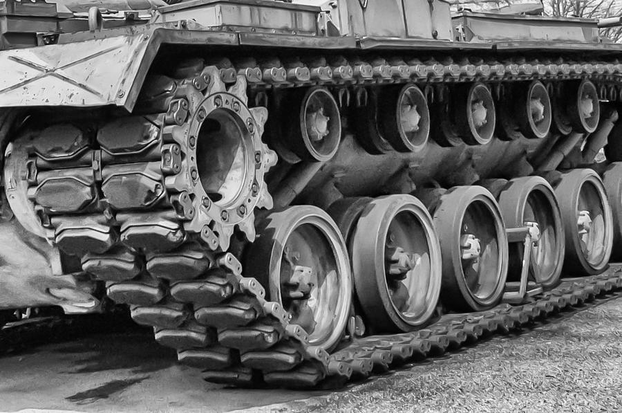 Treads 3D22454 Photograph by Guy Whiteley