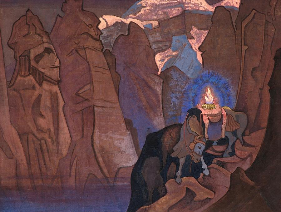 Treasure Of The World Painting By Nicholas Roerich