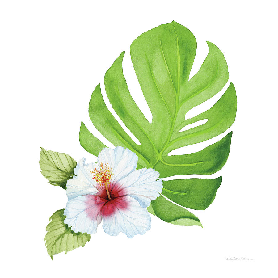 Treasures Of The Tropics Viii Painting by Kathleen Parr Mckenna Treasures Of The Tropics Viii Painting by Kathleen Parr Mckenna