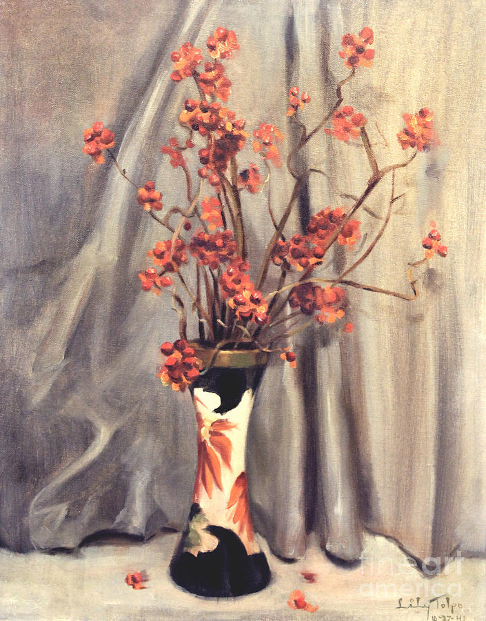 Trebilcock Vase Painting by Art By Tolpo Collection