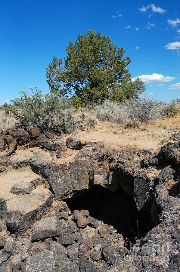 Lava Beds National Monument Cave Photograph by Debra Thompson