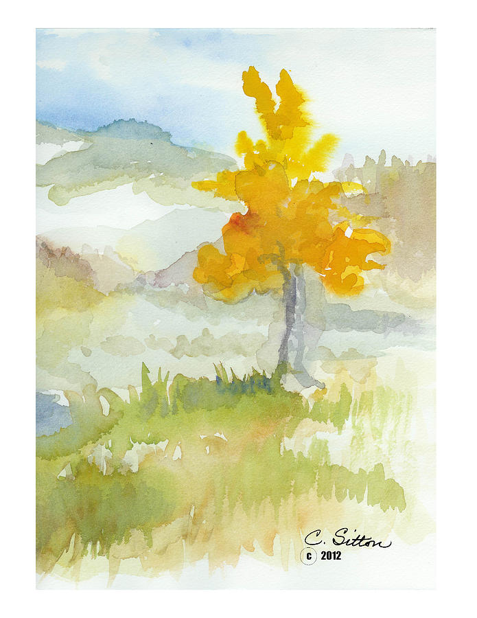 Tree Painting by C Sitton