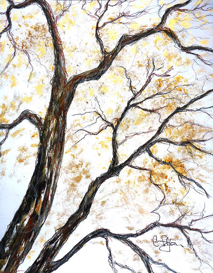 Tree Painting by Cristina Stefan