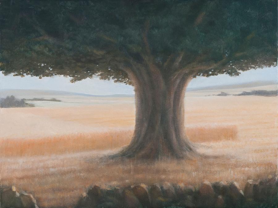 Tree, Holwell, 2012 Acrylic On Canvas Photograph by Lincoln Seligman