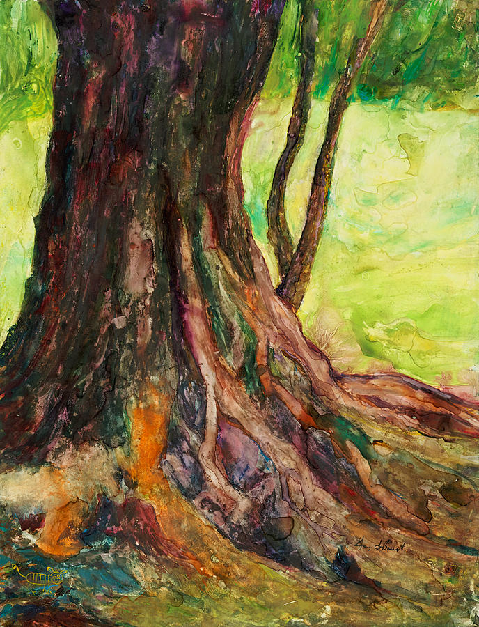 Tree II Painting by Gary DeBroekert
