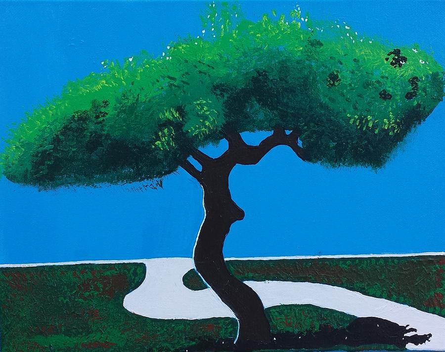 Tree Painting - Tree by J Hahn