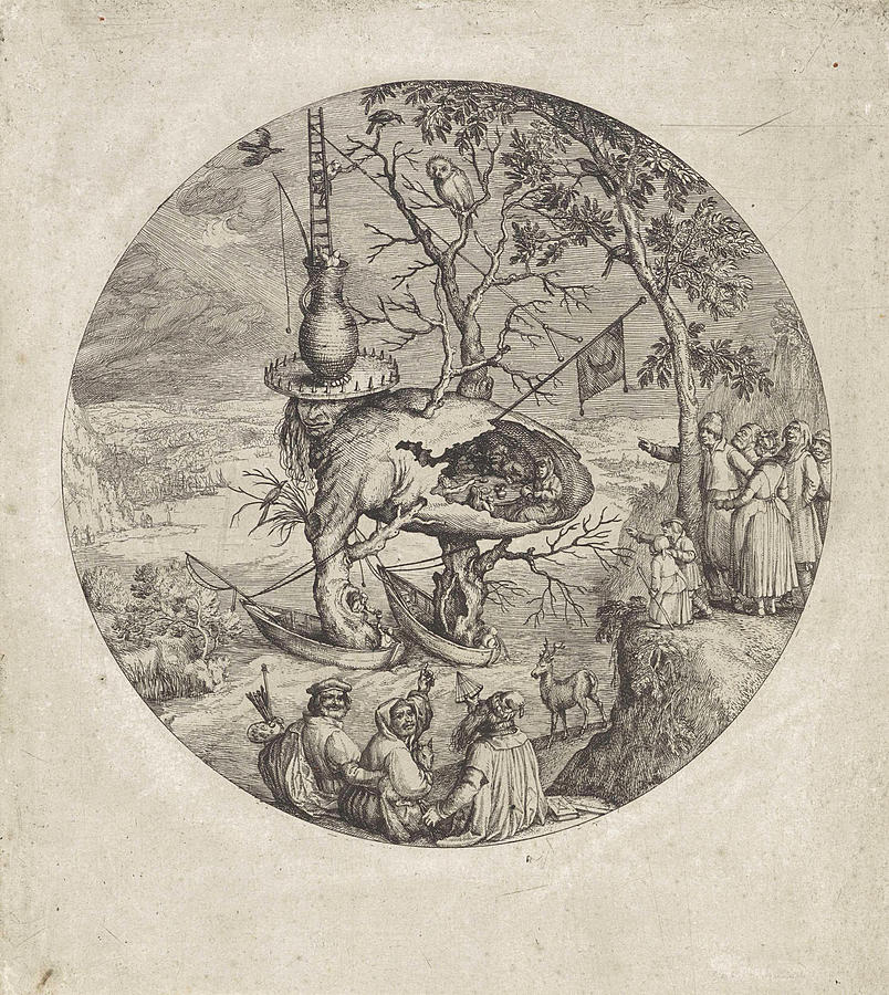 Tree Man, Anonymous, Jheronimus Bosch Drawing by Artokoloro - Fine Art ...