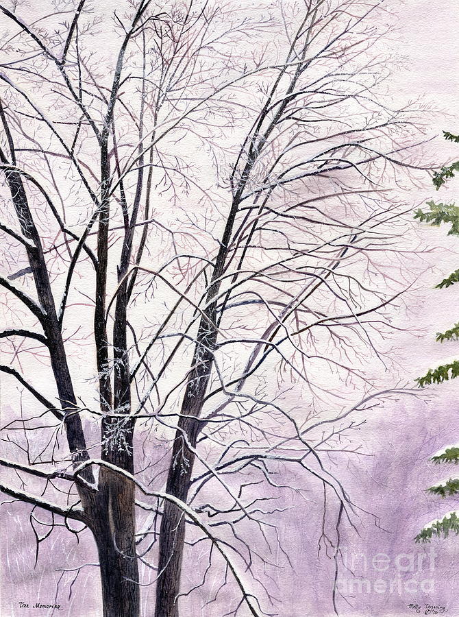 Tree Memories Painting by Melly Terpening