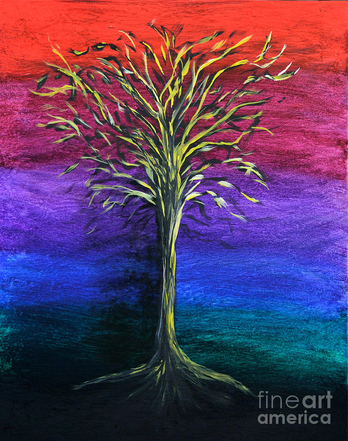 Tree Of Life Painting by Alys Caviness-Gober