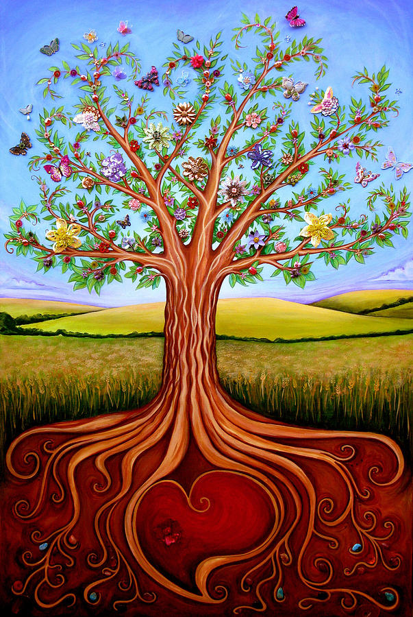 Tree of Life (dot painting) — Live It Love It Wellness