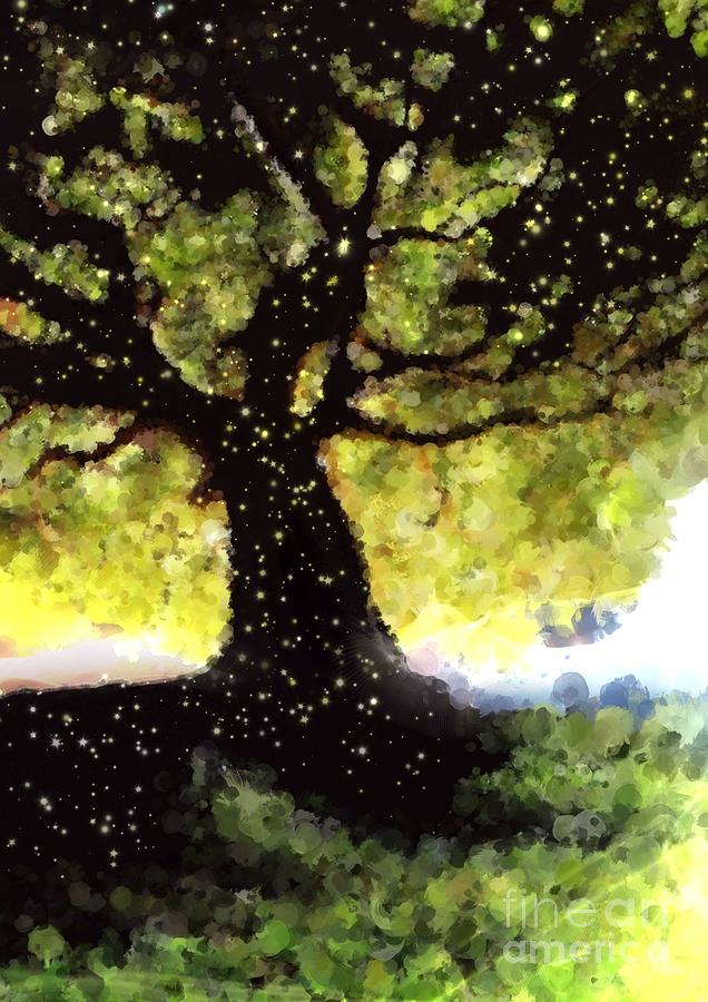 Tree Painting - Tree of Life by Angelica Smith Bill