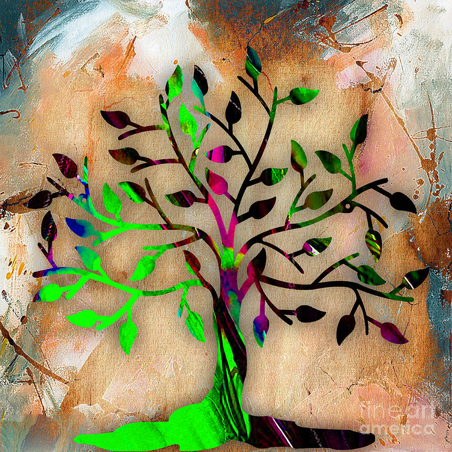Tree Mixed Media - Tree Of Life by Marvin Blaine