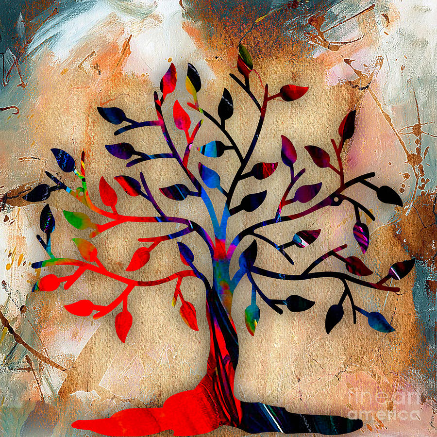 Tree Mixed Media - Tree Of Life Painting by Marvin Blaine