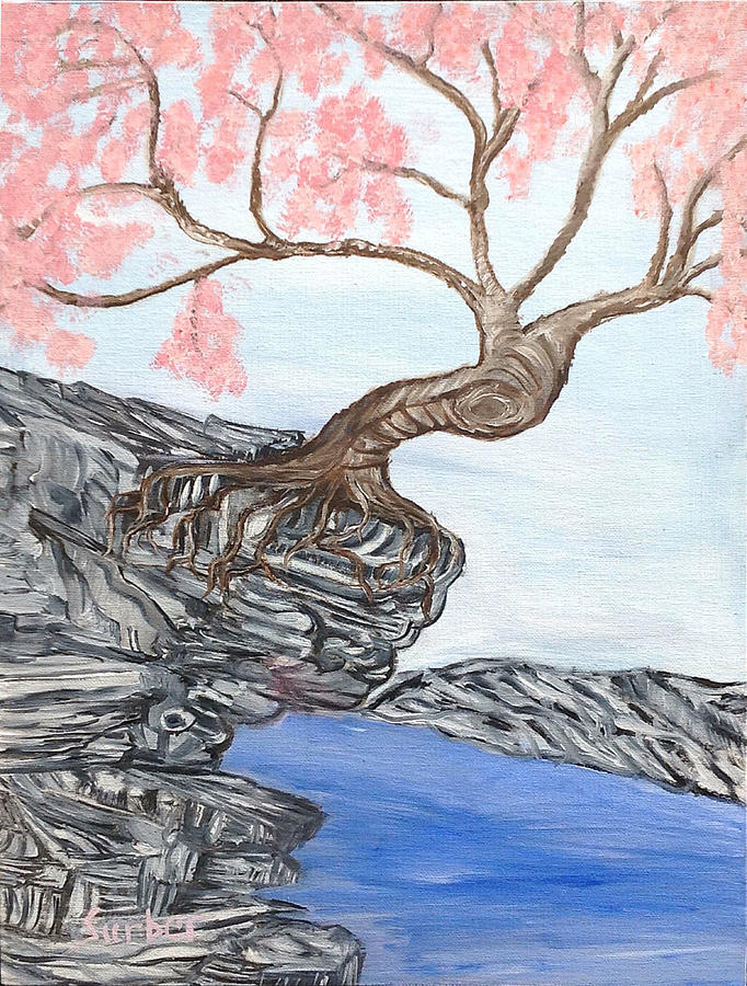 Tree of Life # 2 Painting by Suzanne Surber