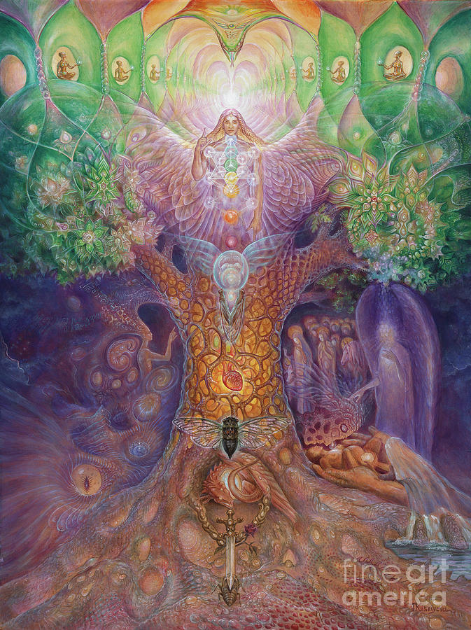 Tree of Life Painting by Tatiana Kiselyova Tree of Life Painting by Tatiana Kiselyova