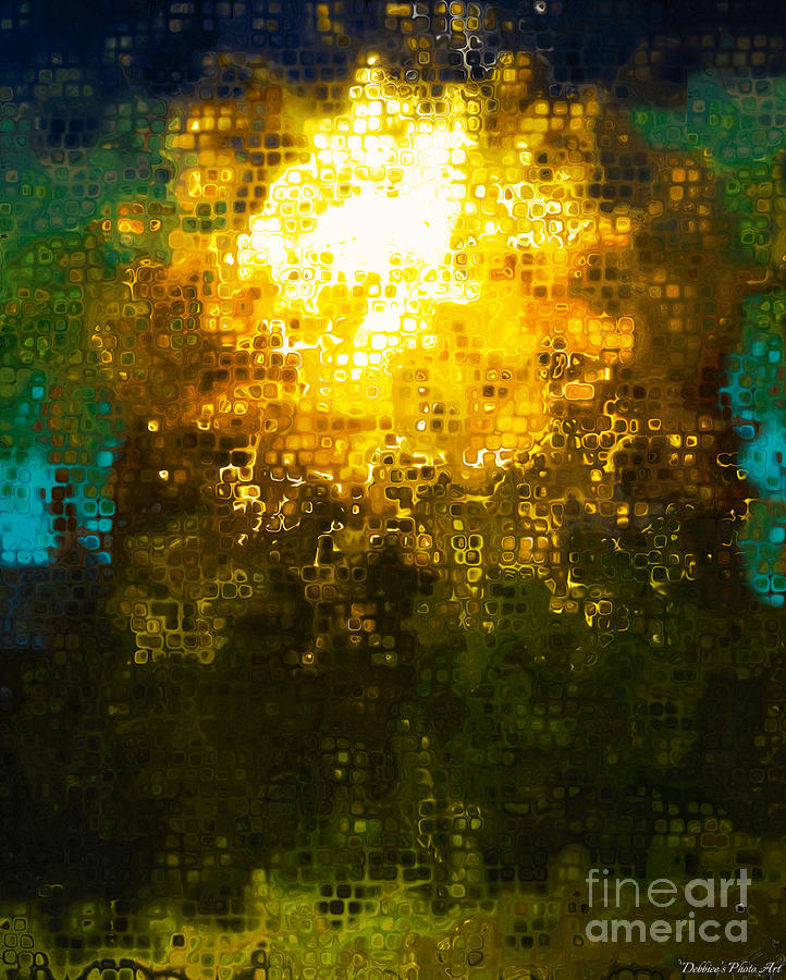 Tree of Light Abstract    Photograph by Debbie Portwood