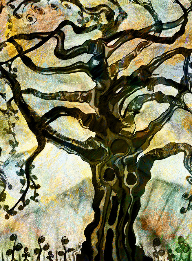 Tree Speak - Nature Painting by Marie Jamieson