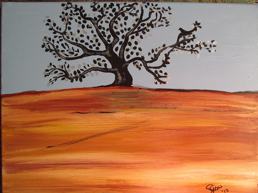 Tree Painting by Susan Voidets