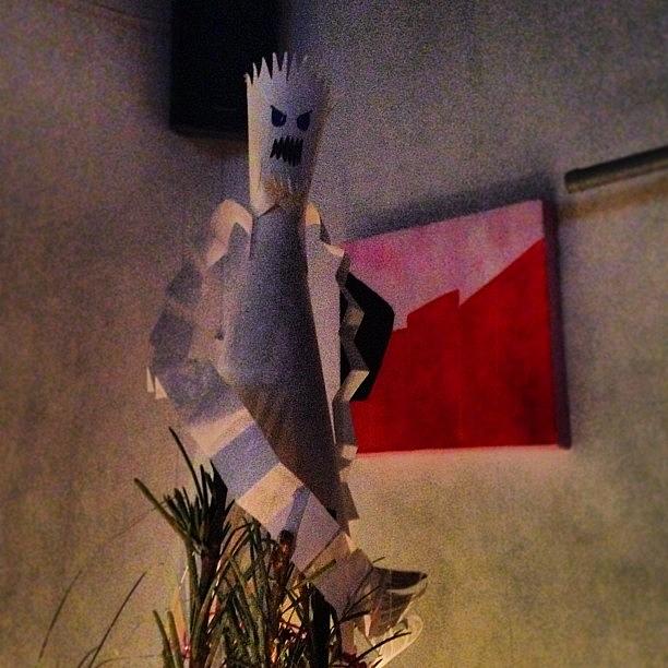 Sandiego Photograph - Tree Topper #abominablesnowman by Jennifer Augustine