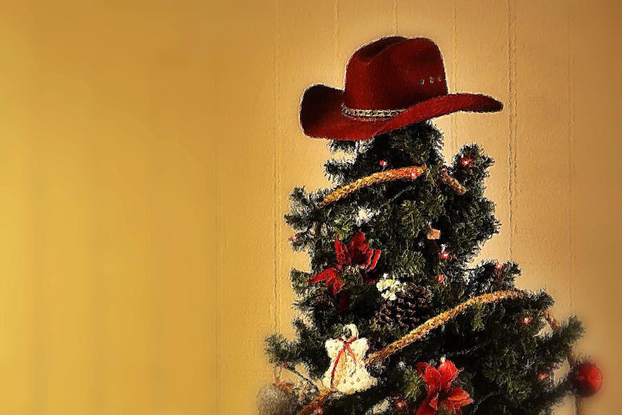 Tree Topper Texas Style Photograph by Nadalyn Larsen