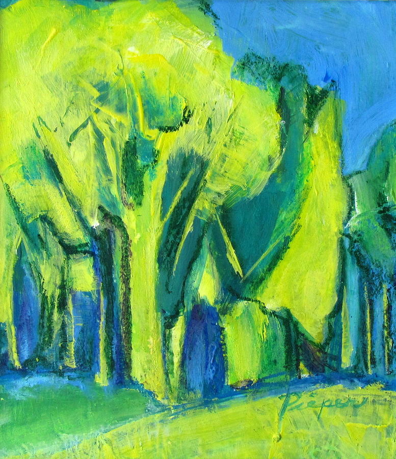 Trees Painting by Betty Pieper