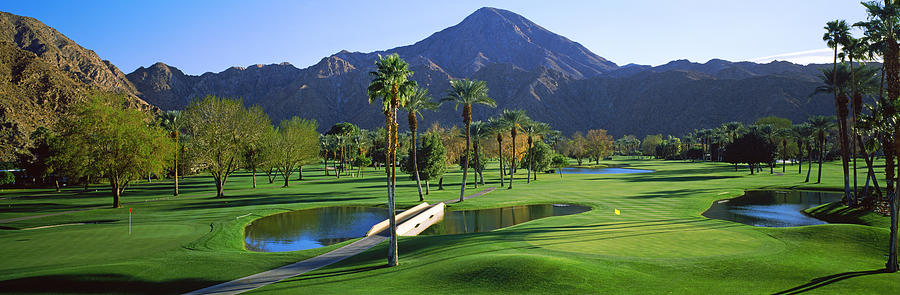 Trees In A Golf Course, El Dorado Photograph by Panoramic Images - Pixels