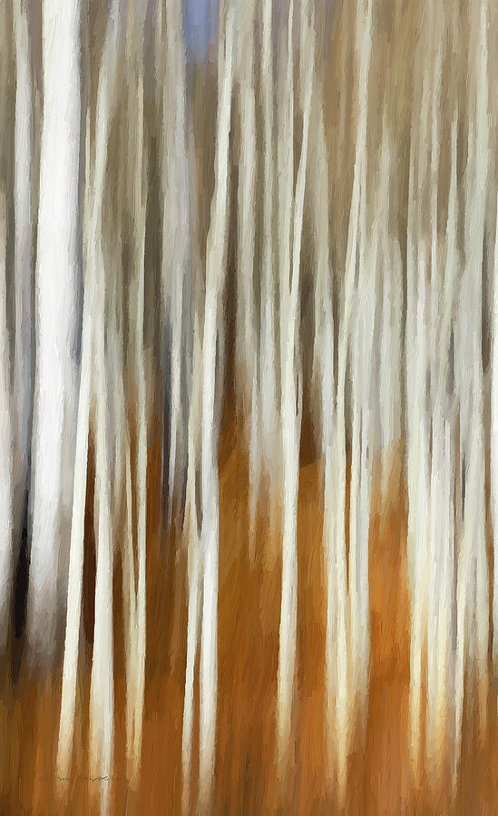 Trees No. 14 Painting by Lelia DeMello