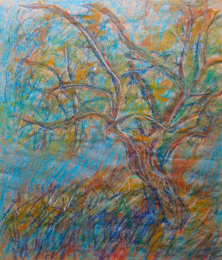Trees that Speak Mixed Media by Esther Newman-Cohen