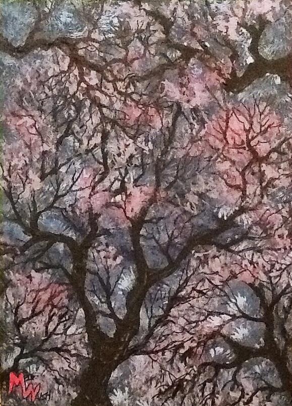 Treetop 2 Painting by Megan Walsh