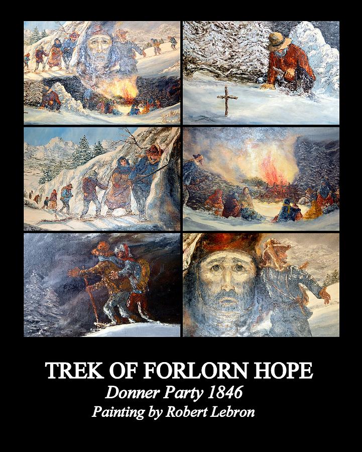 Trek of Forlorn Hope Photograph by AJ  Schibig