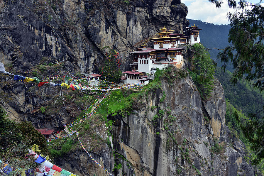 Trekking To Taktsang Monastery Photograph by Gabitul
