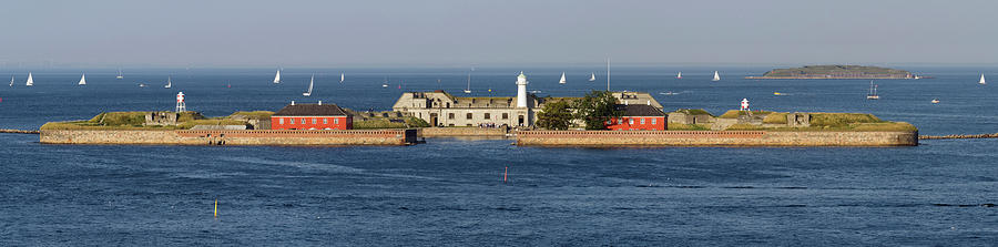 Trekroner Fort Seen From Copenhagen Photograph by Panoramic Images