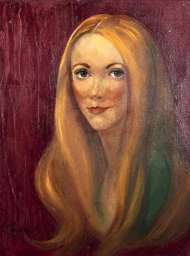 Trena Portrait Painting by Florine Duffield