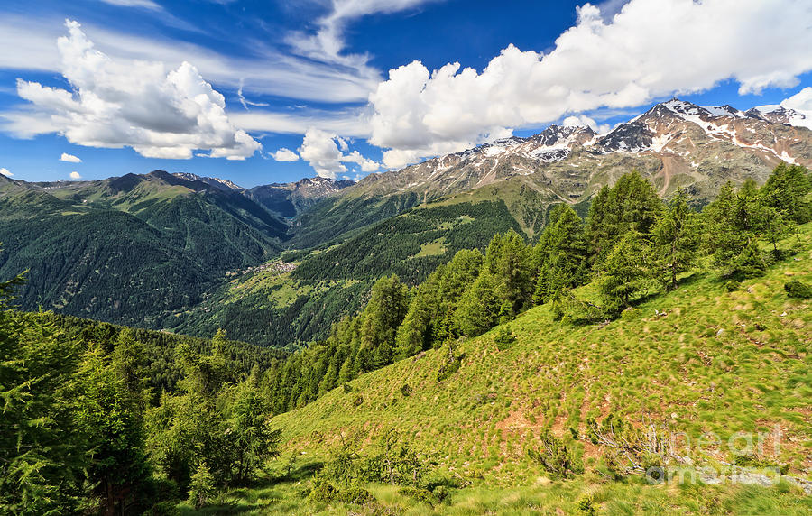 Trentino - alpine landscape in Pejo Photograph by Antonio Scarpi
