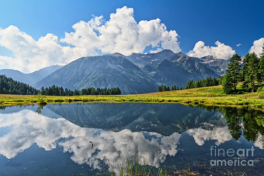 Trentino - Covel Lake Photograph by Antonio Scarpi