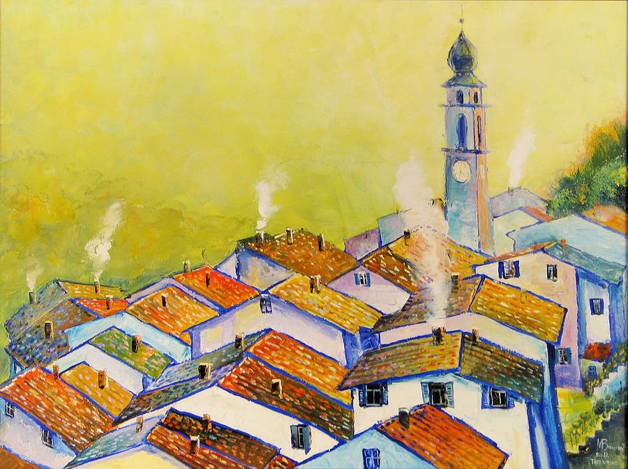 Trentino Painting by Mikhail Zarovny