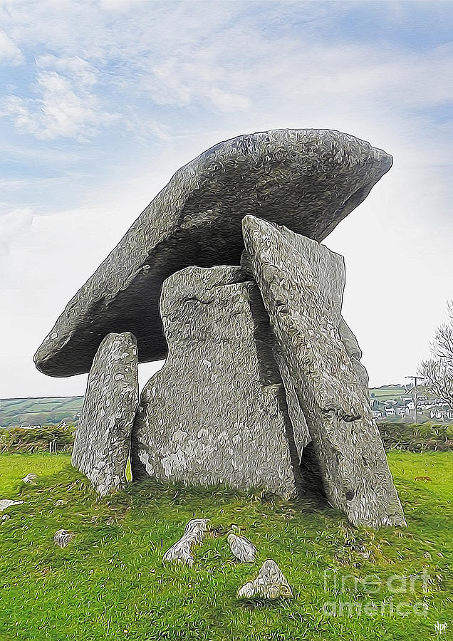 Trevethy Quoit Cornwall Photograph by Neil Finnemore - Pixels