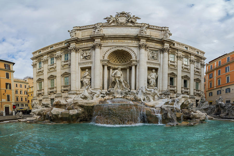 Trevi Fountain In Rome Photograph by Daniel Viñé Garcia