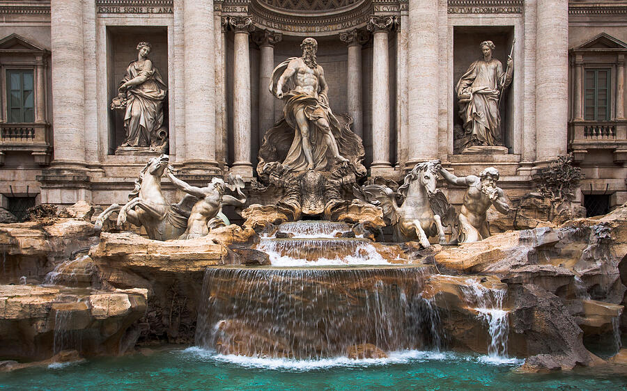 Trevi Fountain Photograph
