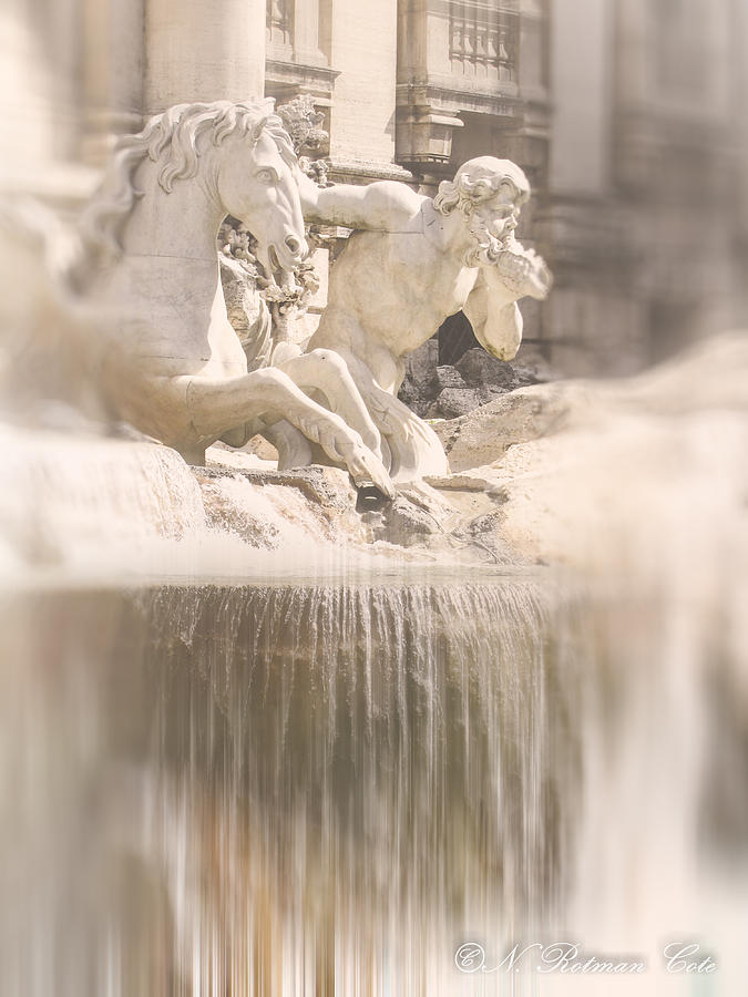 Trevi Fountain Photograph by Natalie Rotman Cote