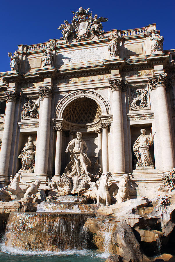 Trevi Fountain Photograph by Ramunas Bruzas - Fine Art America