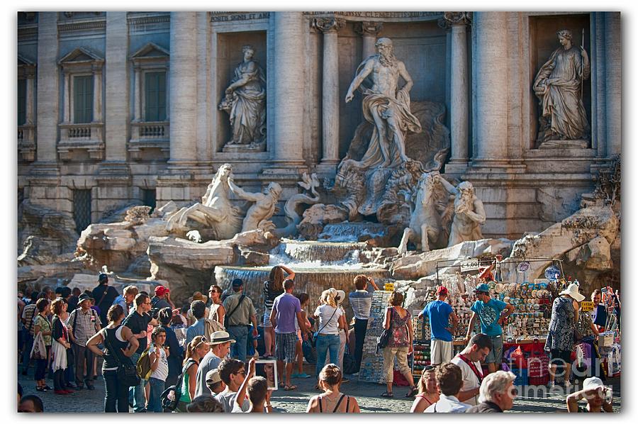 Trevi Fountain - Rome Photograph by Stefano Senise