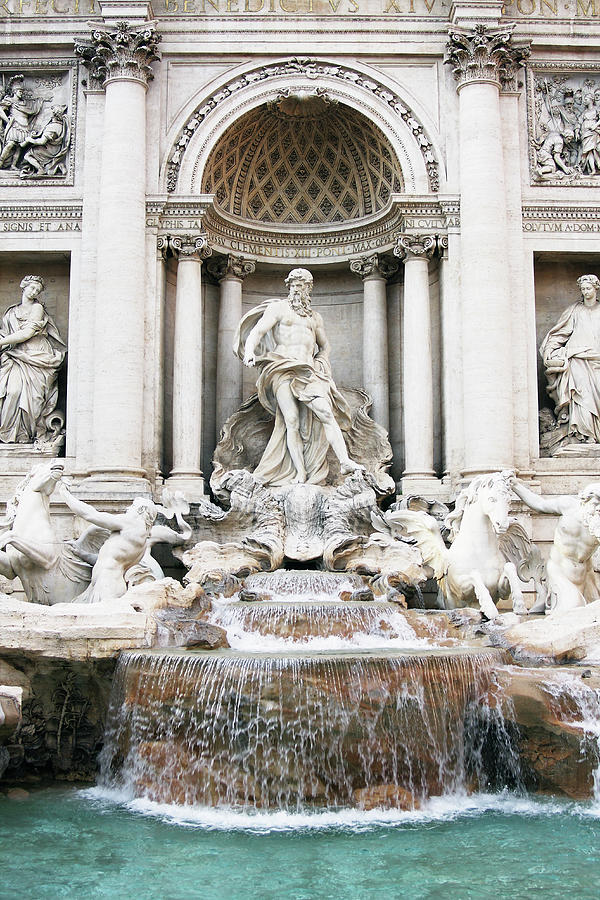 Trevi Fountain, Rome Photograph by Stuart Paton