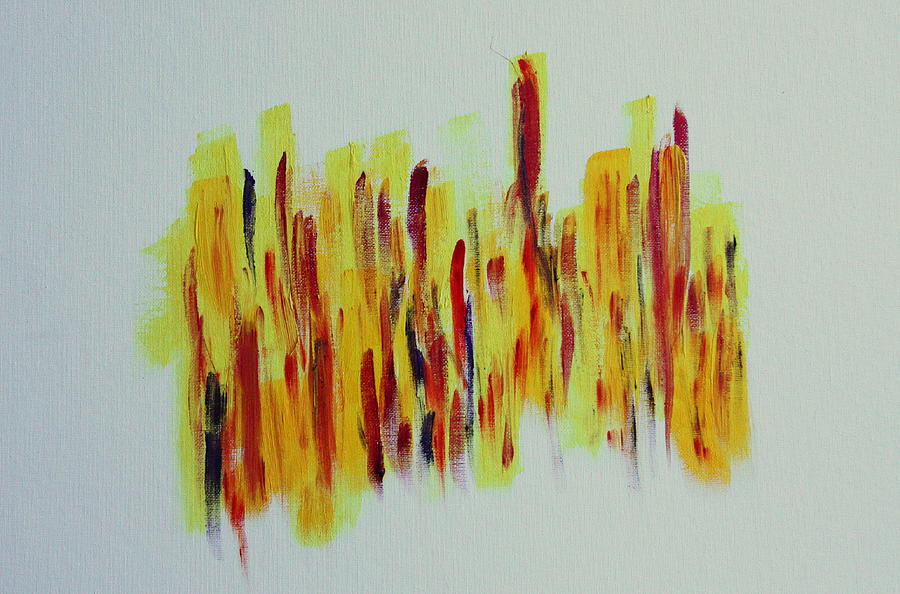 Fire Painting - Trial by Fire by Tom Atkins Fire Painting - Trial by Fire by Tom Atkins