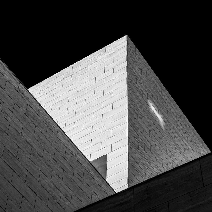 Architecture Photograph - Triangles by Hilde Ghesquiere